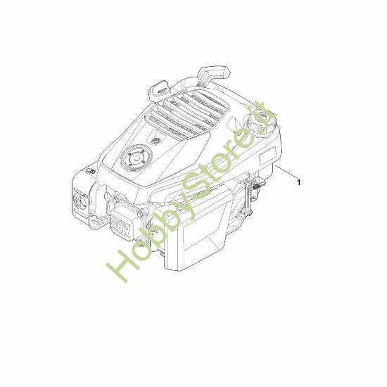 Picture of A - Motore completo EVC 300.0 (EVC300-0001)